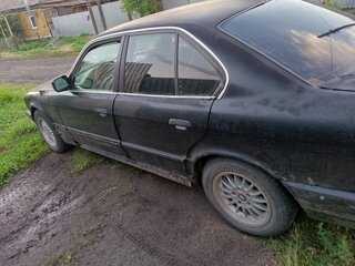 1991 BMW 5 серии 520i III (E34), чёрный, 190000 рублей, вид 4
