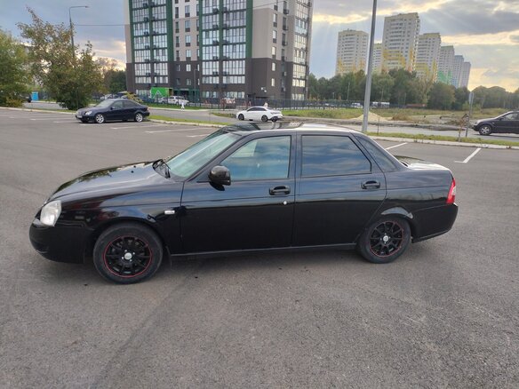 2010 Lada (ВАЗ) Priora I, чёрный, 350000 рублей - вид 13