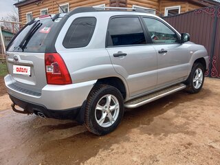2009 Kia Sportage II Рестайлинг, серебристый, 1050000 рублей, вид 2