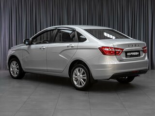 2018 Lada (ВАЗ) Vesta I, серебристый, 919000 рублей, вид 2