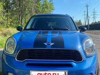 2010 Mini Countryman Cooper S I, голубой, 1120000 рублей, вид 3