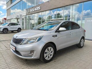 2012 Kia Rio III, серебристый, 654176 рублей, вид 3