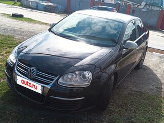 2008 Volkswagen Jetta V, чёрный, 730000 рублей, вид 2