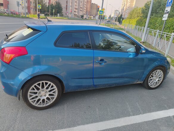 2011 Kia Ceed I Рестайлинг, синий, 440000 рублей - вид 4