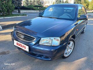 2010 Hyundai Accent ТагАЗ II, синий, 545000 рублей, вид 1