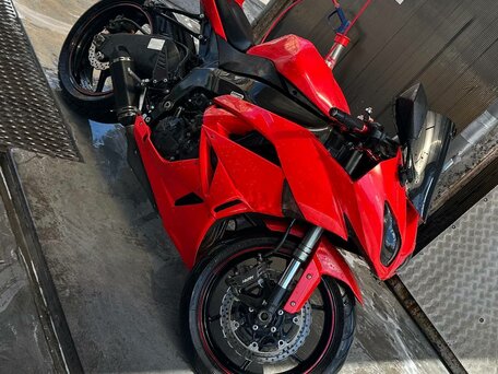 2012 Kawasaki ZX-6 Ninja, пурпурный, 620000 рублей, вид 1