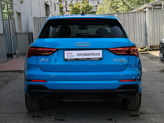 2018 Audi Q3 45 TFSI II (F3), синий, 3450000 рублей, вид 5