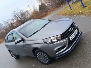 2018 Lada (ВАЗ) Vesta SW I, серый, 700000 рублей, вид 2