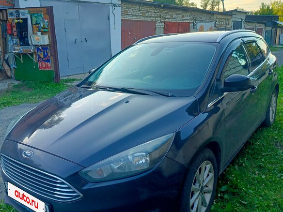 2015 Ford Focus III Рестайлинг, чёрный, 950000 рублей - вид 1