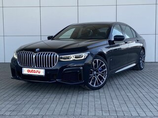 2020 BMW 7 серии 730d xDrive VI (G11/G12) Рестайлинг, чёрный, 6500000 рублей, вид 1