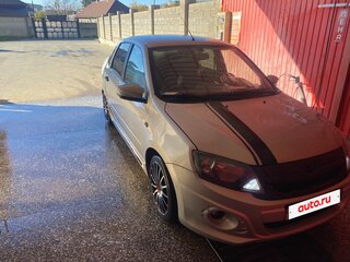 2015 Lada (ВАЗ) Granta I, серебристый, 550000 рублей, вид 1