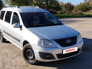 2014 Lada (ВАЗ) Largus I, серебристый, 540000 рублей, вид 3