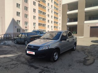 2014 Lada (ВАЗ) Granta I, серебристый, 265000 рублей, вид 1