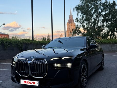 2022 BMW 7 серии 740d xDrive VII (G70), чёрный, 9999999 рублей, вид 1