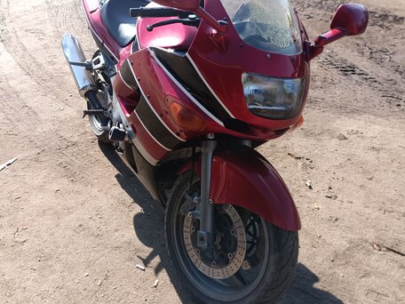 1996 Kawasaki ZZR 400, красный, 220000 рублей, вид 1