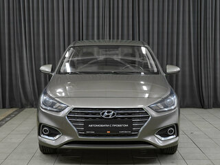 2019 Hyundai Solaris II, коричневый, 1130000 рублей, вид 2