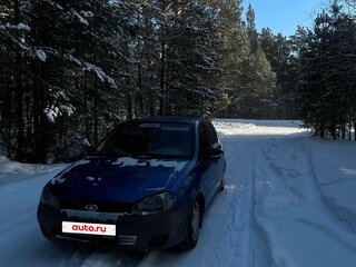 2009 Lada (ВАЗ) Kalina I, синий, 280000 рублей, вид 3