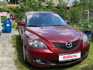 2008 Mazda 3 I (BK) Рестайлинг, красный, 700000 рублей, вид 2