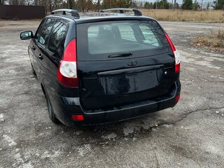 2009 Lada (ВАЗ) Priora I, чёрный, 345000 рублей, вид 5