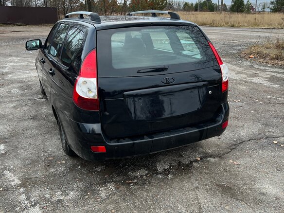 2009 Lada (ВАЗ) Priora I, чёрный, 345000 рублей - вид 4