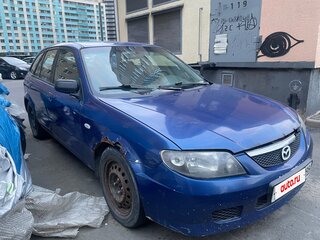 1998 Mazda 323 VI (BJ), синий, 110000 рублей, вид 4