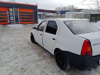 2009 Renault Logan I, белый, 265000 рублей, вид 3