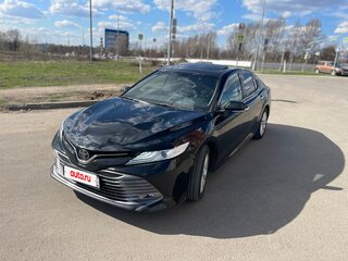 2021 Toyota Camry VIII (XV70) Рестайлинг, чёрный, 2970000 рублей, вид 1