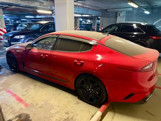2018 Kia Stinger I, красный, 3300000 рублей, вид 3