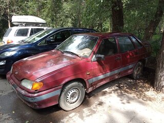 1999 Lada (ВАЗ) 2115, пурпурный, 87000 рублей, вид 2