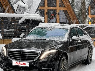 2017 Mercedes-Benz S-Класс 400 Long VI (W222, C217), чёрный, 3800000 рублей, вид 3