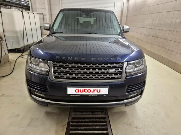 2014 Land Rover Range Rover IV, синий, 4100000 рублей - вид 5
