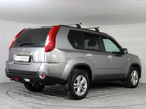 2014 Nissan X-Trail II Рестайлинг, серый - вид 4