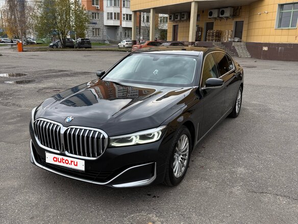 2019 BMW 7 серии Long 730Ld xDrive VI (G11/G12) Рестайлинг, чёрный, 4400000 рублей - вид 6