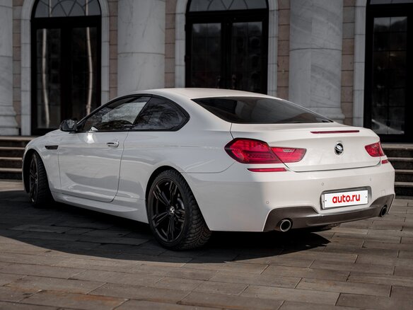 2015 BMW 6 серии 640i xDrive III (F06/F13/F12) Рестайлинг, белый - вид 10