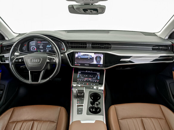 2021 Audi A6 45 TFSI V (C8), белый, 4120000 рублей - вид 13