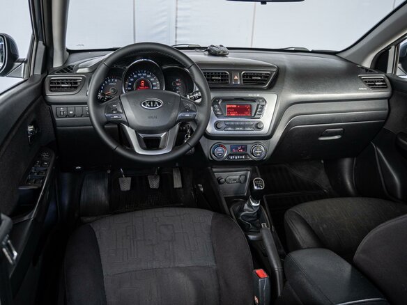 2012 Kia Rio 5-speed III, голубой - вид 5