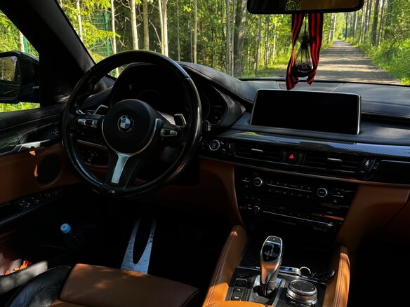 2018 BMW X6 40d II (F16), чёрный, 4150000 рублей - вид 7