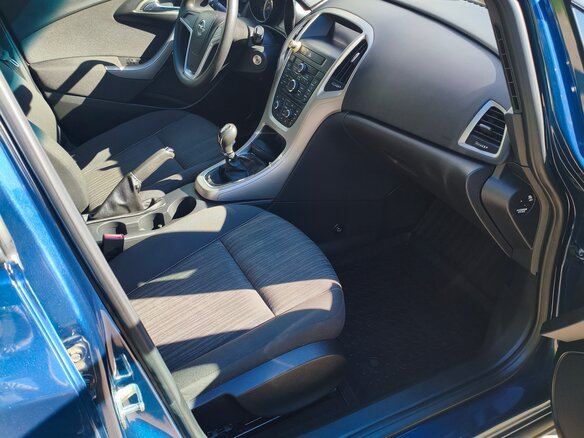 2012 Opel Astra J, синий, 785000 рублей - вид 7