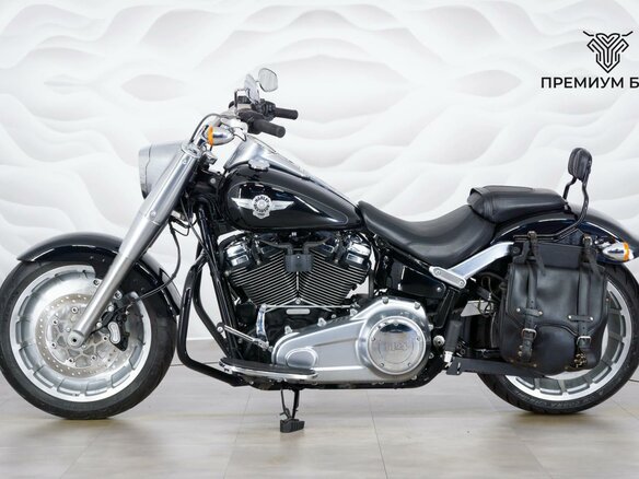 2018 Harley-Davidson Fat Boy, чёрный, 1899000 рублей - вид 1