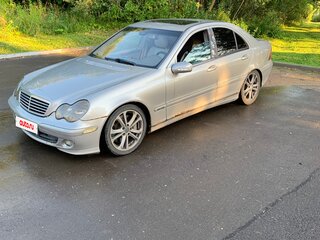 2004 Mercedes-Benz C-Класс 230 II (W203) Рестайлинг, бежевый, 450000 рублей, вид 1