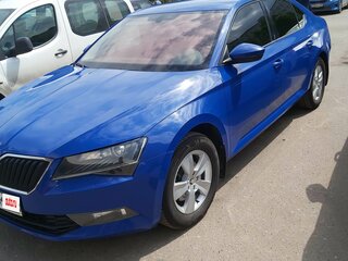 2018 Skoda Superb III, синий, 1830000 рублей, вид 3