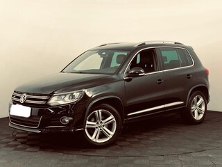 2014 Volkswagen Tiguan I Рестайлинг, чёрный, 1600000 рублей, вид 1