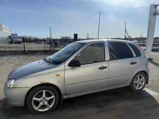 2008 Lada (ВАЗ) Kalina I, серебристый, 170000 рублей, вид 4