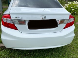 2012 Honda Civic IX, белый, 970000 рублей, вид 3