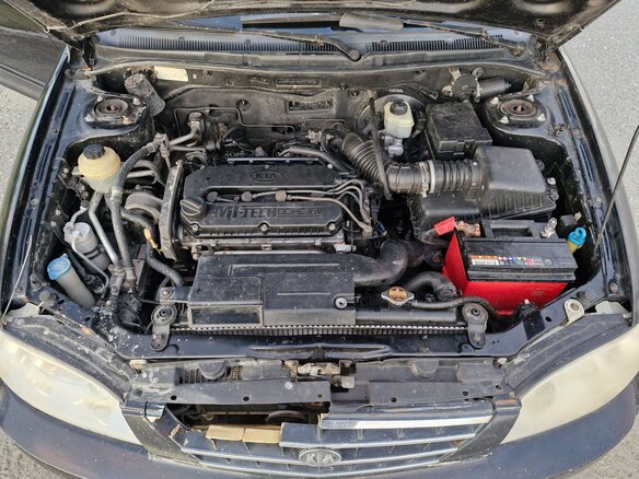 2006 Kia Spectra I Рестайлинг 2, чёрный, 160000 рублей - вид 15