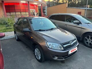 2013 Lada (ВАЗ) Granta I, коричневый, 450000 рублей, вид 2