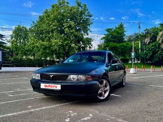 1996 Mitsubishi Diamante II, чёрный, 365000 рублей, вид 1