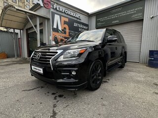 2015 Lexus LX 570 III Рестайлинг, чёрный, 5900000 рублей, вид 2