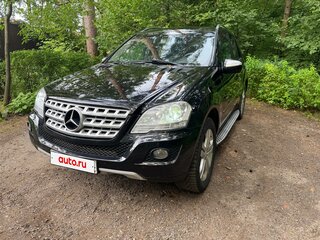 2008 Mercedes-Benz M-Класс 350 II (W164) Рестайлинг, чёрный, 1060000 рублей, вид 2