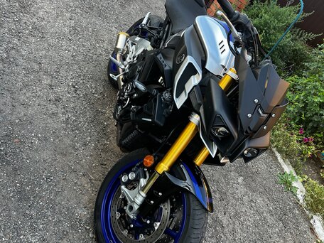 2017 Yamaha MT-10SP, синий, 1450000 рублей, вид 1